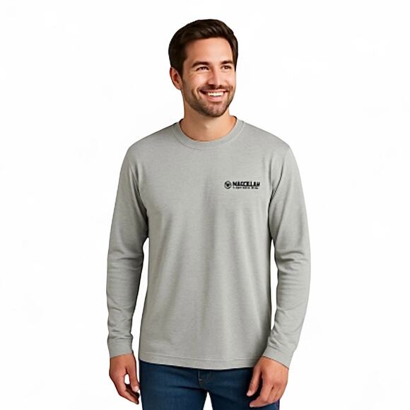 Magellan Outdoors Adventure Gear 2XL Long Sleeve Tee Gray Performance Shirt - Picture 1 of 11